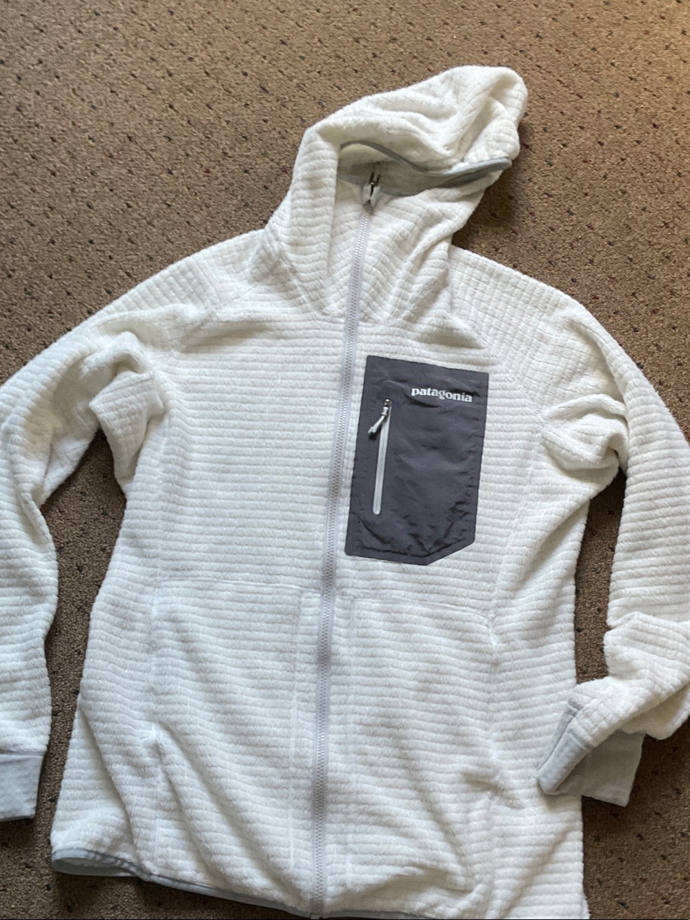 Patagonia R Fleece Reversible Hoodie Womens Large